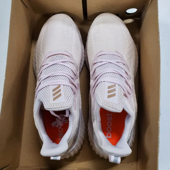 NEW Adidas Alphaboost Running Shoes - Picture 2 of 5